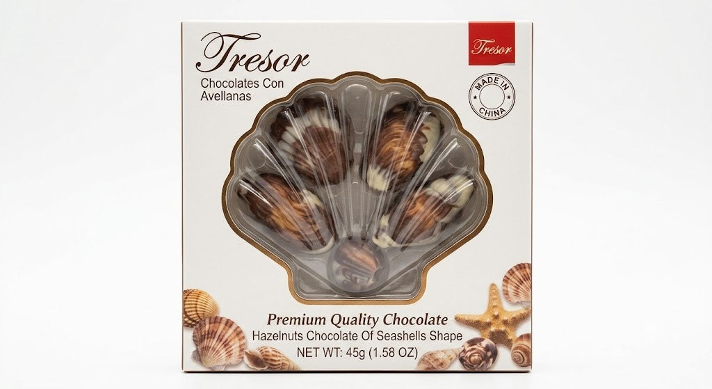 Chocolate Tresor Estuche 45g 4 Unidades