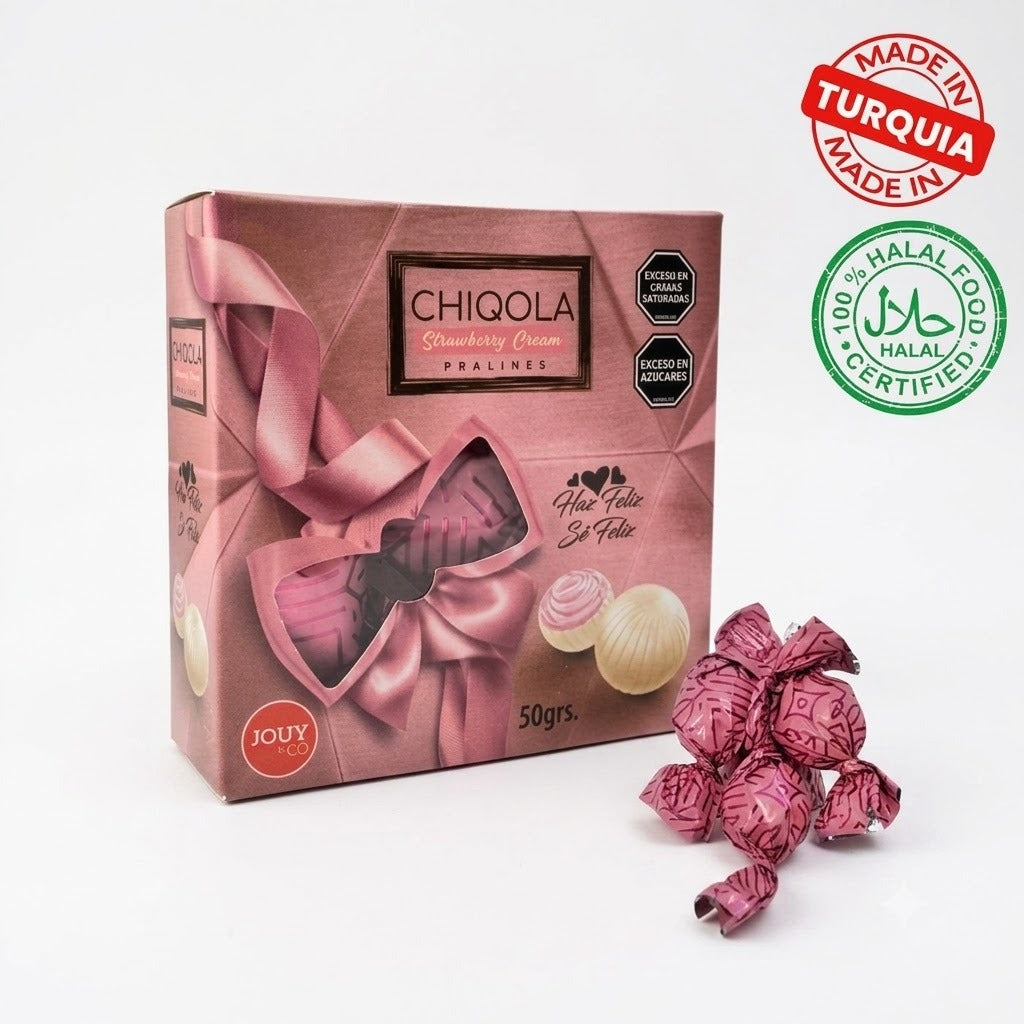 Chiqola, Estuche T4 50g, P48 Rosado