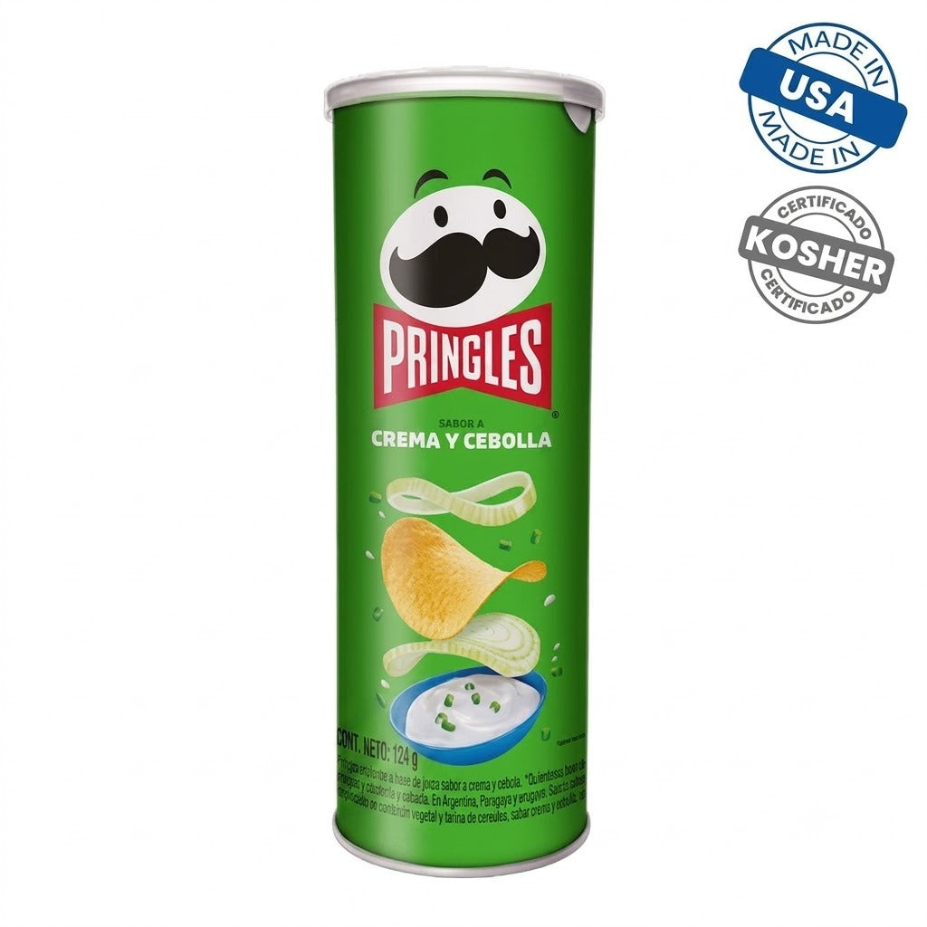 Papas Pringles Cebolla Grande 124g