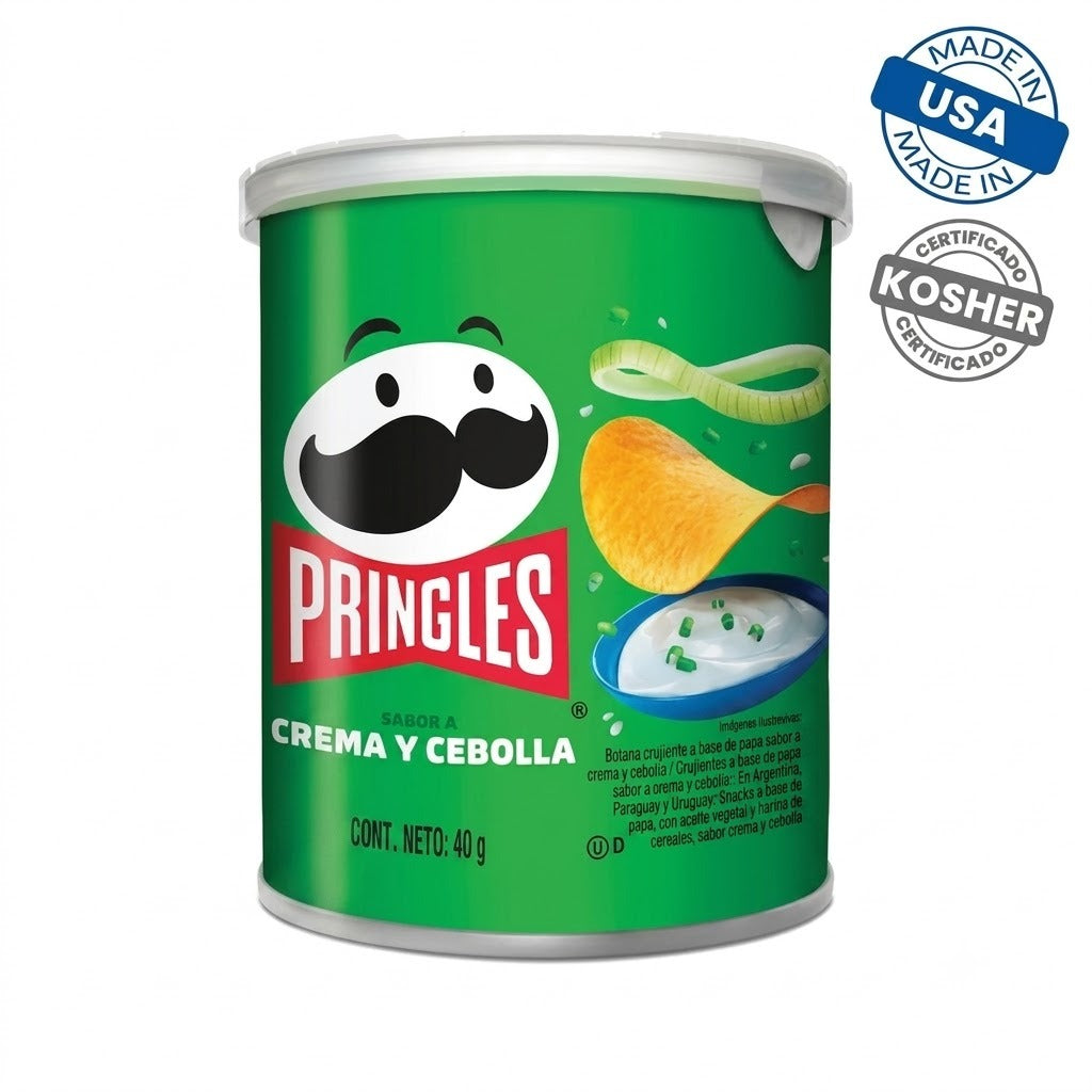 Papas Pringles Cebolla Pequeña 40g
