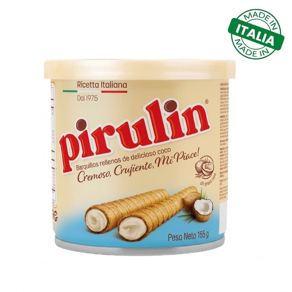 Pirulin, Tarro Pequeño 155g,Crema De Coco
