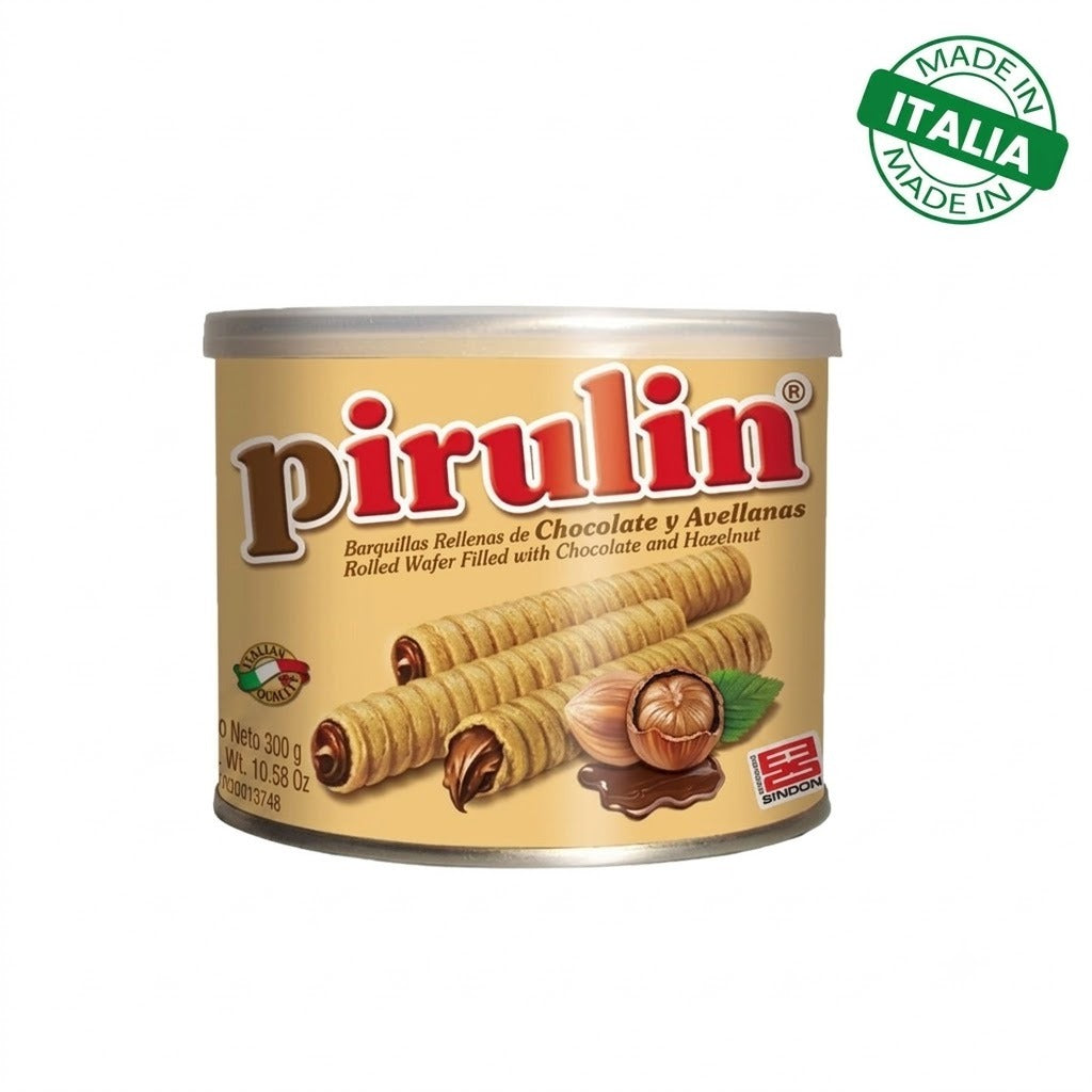 Barquillo Pirulin Avellana Tarro Grande 300g