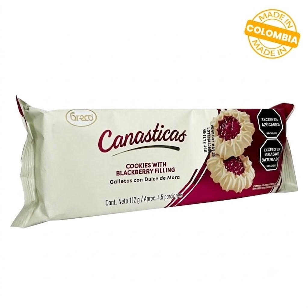 Galletas Canasticas Tartaleta Bolsa 112g