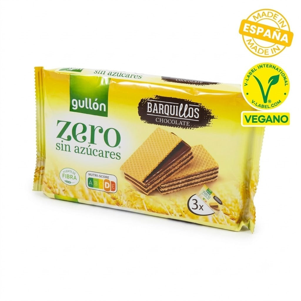 Saludable Gullon, Wafer, 180g, chocolate