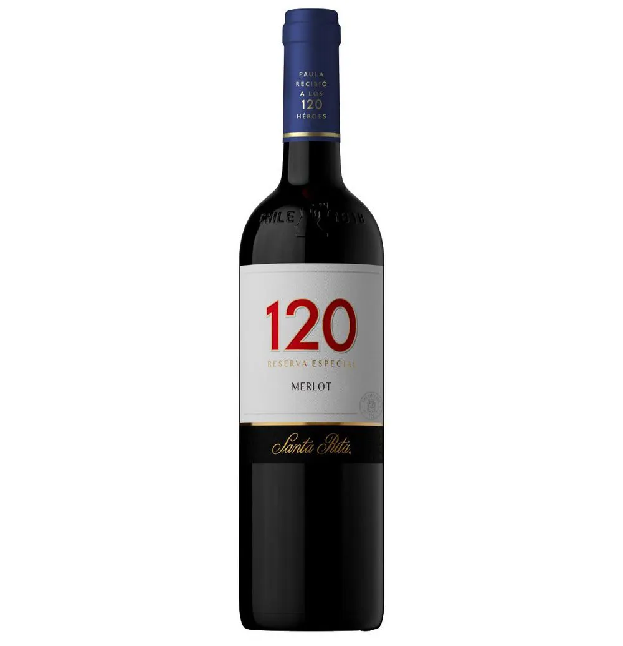 Vino Santa Rita 120 Blanco- 187 ML